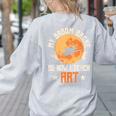 My Broom Broke So Now I Teach Art Teacher Halloween Costume For Men Women Women's Sweatshirt Back Print Ash My Broom Broke So Now I Teach Art Teacher Halloween Costume For Men Women Women's Sweatshirt Back Print Ash