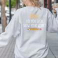 Bruh Did You Even Show Your Work Math Teacher Women's Sweatshirt Back Print Ash Bruh Did You Even Show Your Work Math Teacher Women's Sweatshirt Back Print Ash