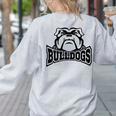 Bulldogs Teacher Student School Sports Fan Team Spirit Women's Sweatshirt Back Print Ash Bulldogs Teacher Student School Sports Fan Team Spirit Women's Sweatshirt Back Print Ash