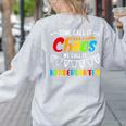 Some Call It Chaos We Call It Kindergarten Teacher Women's Sweatshirt Back Print Ash Some Call It Chaos We Call It Kindergarten Teacher Women's Sweatshirt Back Print Ash