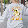 You Can't Scare Me I'm A Math Teacher Halloween Ghost Groovy Women's Sweatshirt Back Print Ash You Can't Scare Me I'm A Math Teacher Halloween Ghost Groovy Women's Sweatshirt Back Print Ash