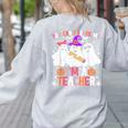 You Can't Scare Me I'm A Teacher Halloween Women's Sweatshirt Back Print Ash You Can't Scare Me I'm A Teacher Halloween Women's Sweatshirt Back Print Ash
