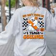 You Can't Scare Me I Teach Science Retro Teacher Halloween Women's Sweatshirt Back Print Ash You Can't Scare Me I Teach Science Retro Teacher Halloween Women's Sweatshirt Back Print Ash