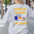 Chemistry Is Like Cooking Science Teacher Student Women's Sweatshirt Back Print Ash Chemistry Is Like Cooking Science Teacher Student Women's Sweatshirt Back Print Ash