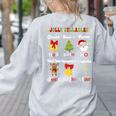 Christmas Reading Teacher Syllable Types Reading Teacher Women's Sweatshirt Back Print Ash Christmas Reading Teacher Syllable Types Reading Teacher Women's Sweatshirt Back Print Ash
