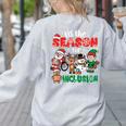 Christmas Sped Teacher Tis The Season For Inclusion Women Women's Sweatshirt Back Print Ash Christmas Sped Teacher Tis The Season For Inclusion Women Women's Sweatshirt Back Print Ash