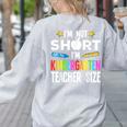 Cool Kindergarten Teacher Art For Men Women Preschool Kinder Women's Sweatshirt Back Print Ash