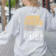 Cool Music Teacher Art For Men Women School Orchestra Coach Women's Sweatshirt Back Print Ash Cool Music Teacher Art For Men Women School Orchestra Coach Women's Sweatshirt Back Print Ash