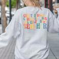 Created By God Chosen By Jesus Called To Be a Teacher Women's Sweatshirt Back Print Ash Created By God Chosen By Jesus Called To Be a Teacher Women's Sweatshirt Back Print Ash