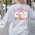 Cute Ghost Read More Books Lover Teacher Halloween Costume Women's Sweatshirt Back Print Ash Cute Ghost Read More Books Lover Teacher Halloween Costume Women's Sweatshirt Back Print Ash