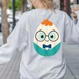 Cute Good Egg Teacher Halloween Costume Food Group Women's Sweatshirt Back Print Ash Cute Good Egg Teacher Halloween Costume Food Group Women's Sweatshirt Back Print Ash