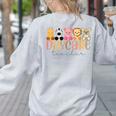 Daycare Teacher Animals Daycare Provider Back To School Women's Sweatshirt Back Print Ash Daycare Teacher Animals Daycare Provider Back To School Women's Sweatshirt Back Print Ash