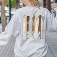 Deaf Be Kind Sign Language Hand Talking Teachers Interpreter Women's Sweatshirt Back Print Ash Deaf Be Kind Sign Language Hand Talking Teachers Interpreter Women's Sweatshirt Back Print Ash