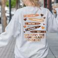 We Can Be Different On The Outside Melanin Teacher Men Women Kids Women's Sweatshirt Back Print Ash We Can Be Different On The Outside Melanin Teacher Men Women Kids Women's Sweatshirt Back Print Ash