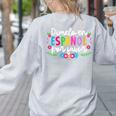 Dimelo En EspañOl Maestra De EspañOl Spanish Teacher Women's Sweatshirt Back Print Ash Dimelo En EspañOl Maestra De EspañOl Spanish Teacher Women's Sweatshirt Back Print Ash