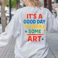 Drawing Art Artist Teacher It’s A Good Day To Make Some Art Women's Sweatshirt Back Print Ash Drawing Art Artist Teacher It’s A Good Day To Make Some Art Women's Sweatshirt Back Print Ash