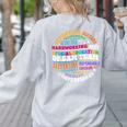 Educators Special Ed Teacher Special Education Dream Team Women's Sweatshirt Back Print Ash Educators Special Ed Teacher Special Education Dream Team Women's Sweatshirt Back Print Ash
