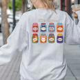ELL Is My Jam English Language Learner Aide ELL Teacher Women's Sweatshirt Back Print Ash ELL Is My Jam English Language Learner Aide ELL Teacher Women's Sweatshirt Back Print Ash