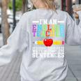 Im English Teacher You Have To Write In Complete Sentences Women's Sweatshirt Back Print Ash Im English Teacher You Have To Write In Complete Sentences Women's Sweatshirt Back Print Ash