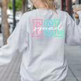 ESL Squad Teacher English As A Second Language Women's Sweatshirt Back Print Ash ESL Squad Teacher English As A Second Language Women's Sweatshirt Back Print Ash