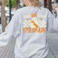 Fab Boo Lous 5th Grade Teacher Retro Ghost Spooky Halloween Women's Sweatshirt Back Print Ash Fab Boo Lous 5th Grade Teacher Retro Ghost Spooky Halloween Women's Sweatshirt Back Print Ash