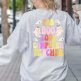 Faboolous COMPUTER TEACHER Costume This Is My Spooky Mom Dad Women's Sweatshirt Back Print Ash Faboolous COMPUTER TEACHER Costume This Is My Spooky Mom Dad Women's Sweatshirt Back Print Ash
