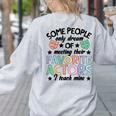 Favorite Actors Theater Drama Teacher Drama Teaching Women's Sweatshirt Back Print Ash