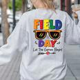 Field Day 2025 Let The Games Begin Kids Boys Girls Teachers Women's Sweatshirt Back Print Ash Field Day 2025 Let The Games Begin Kids Boys Girls Teachers Women's Sweatshirt Back Print Ash