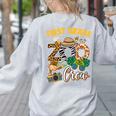 First Grade Zoo Field Trip Squad Matching Teacher Students Women's Sweatshirt Back Print Ash
