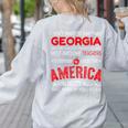 Georgia Teachers Classroom Tshirt Women's Sweatshirt Back Print Ash Georgia Teachers Classroom Tshirt Women's Sweatshirt Back Print Ash
