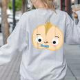 Good Egg Teacher Halloween Costume Group The Cool Bean Women's Sweatshirt Back Print Ash Good Egg Teacher Halloween Costume Group The Cool Bean Women's Sweatshirt Back Print Ash