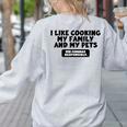 Grammar T Shirt Back To School English Teacher Women's Sweatshirt Back Print Ash