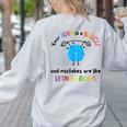 Growth Mindset Tee Teacher Quotes Men Women Kids Women's Sweatshirt Back Print Ash Growth Mindset Tee Teacher Quotes Men Women Kids Women's Sweatshirt Back Print Ash