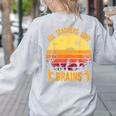 Halloween Costume Teacher Love Brains Zombie Women's Sweatshirt Back Print Ash Halloween Costume Teacher Love Brains Zombie Women's Sweatshirt Back Print Ash