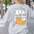 Halloween PE Teacher Shirt Can't Scare Me Women's Sweatshirt Back Print Ash Halloween PE Teacher Shirt Can't Scare Me Women's Sweatshirt Back Print Ash