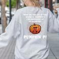 Halloween Pumpkin Pi Math Geometry Teachers Students For Men Women Kids Women's Sweatshirt Back Print Ash Halloween Pumpkin Pi Math Geometry Teachers Students For Men Women Kids Women's Sweatshirt Back Print Ash