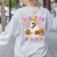Halloween Teacher You Can't Scare Me I Teach Preschool Women's Sweatshirt Back Print Ash Halloween Teacher You Can't Scare Me I Teach Preschool Women's Sweatshirt Back Print Ash