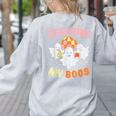 Halloween Teacher Teaching My Boos Costume Teacher Men Women Women's Sweatshirt Back Print Ash Halloween Teacher Teaching My Boos Costume Teacher Men Women Women's Sweatshirt Back Print Ash