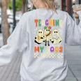 Halloween Teaching My Boos Cute Ghost Teacher Life Costume Women's Sweatshirt Back Print Ash Halloween Teaching My Boos Cute Ghost Teacher Life Costume Women's Sweatshirt Back Print Ash