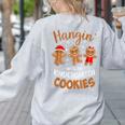 Hangin My Kindergarten Cookie Gingerbread Christmas Teacher For Men Women Kids Women's Sweatshirt Back Print Ash Hangin My Kindergarten Cookie Gingerbread Christmas Teacher For Men Women Kids Women's Sweatshirt Back Print Ash