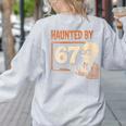 Haunted By 67 Halloween 67 Meme Six Seven Teacher Women's Sweatshirt Back Print Ash Haunted By 67 Halloween 67 Meme Six Seven Teacher Women's Sweatshirt Back Print Ash