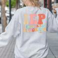 IEP I Encourage Progress Special Education Teacher Graphics Women's Sweatshirt Back Print Ash IEP I Encourage Progress Special Education Teacher Graphics Women's Sweatshirt Back Print Ash