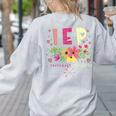 IEP I Encourage Progress Teacher Special Education Men Women Women's Sweatshirt Back Print Ash