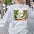 I'Ll Just Wait Until It's Quiet Sarcastic Teacher Women's Sweatshirt Back Print Ash I'Ll Just Wait Until It's Quiet Sarcastic Teacher Women's Sweatshirt Back Print Ash