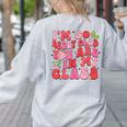 I'm So Berry Glad You Are Strawberry Elementary Teacher Women's Sweatshirt Back Print Ash I'm So Berry Glad You Are Strawberry Elementary Teacher Women's Sweatshirt Back Print Ash
