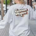 Inclusion Matters Retro Special Education Teacher Women Women's Sweatshirt Back Print Ash Inclusion Matters Retro Special Education Teacher Women Women's Sweatshirt Back Print Ash