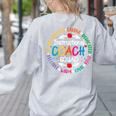 Instructional Coach Squad Teacher Assistant Support Team Women's Sweatshirt Back Print Ash Instructional Coach Squad Teacher Assistant Support Team Women's Sweatshirt Back Print Ash