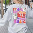 It's a Bootiful Day To Make Music Halloween Music Teacher Women's Sweatshirt Back Print Ash It's a Bootiful Day To Make Music Halloween Music Teacher Women's Sweatshirt Back Print Ash
