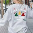 It's Never Too Early For Christmas Music Teacher Women's Sweatshirt Back Print Ash It's Never Too Early For Christmas Music Teacher Women's Sweatshirt Back Print Ash