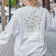 It's Fine I'm Fine Christmas Light Principal Teacher Xmas Men Women Women's Sweatshirt Back Print Ash It's Fine I'm Fine Christmas Light Principal Teacher Xmas Men Women Women's Sweatshirt Back Print Ash